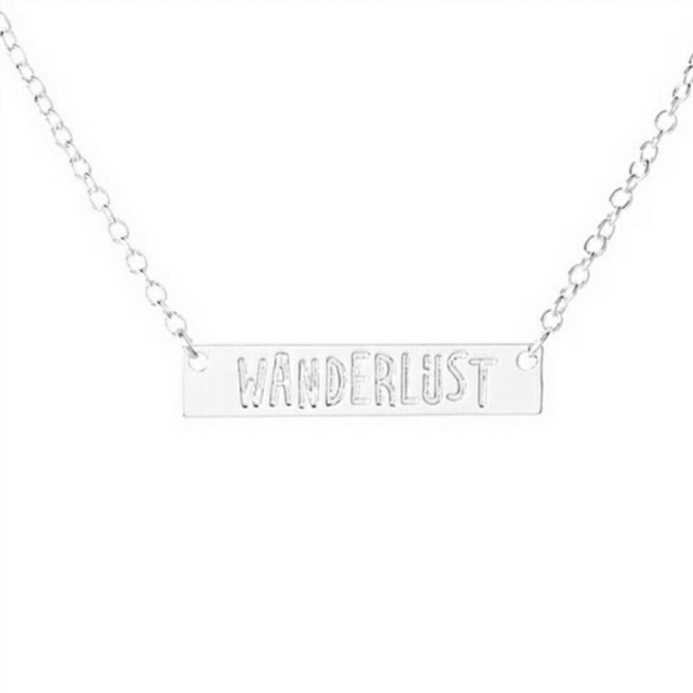 Wanderlust Bar Necklace